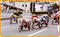 写真　大分国際車いすマラソン大会