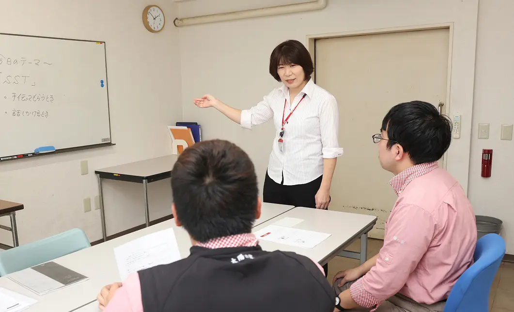 就労移行支援の様子