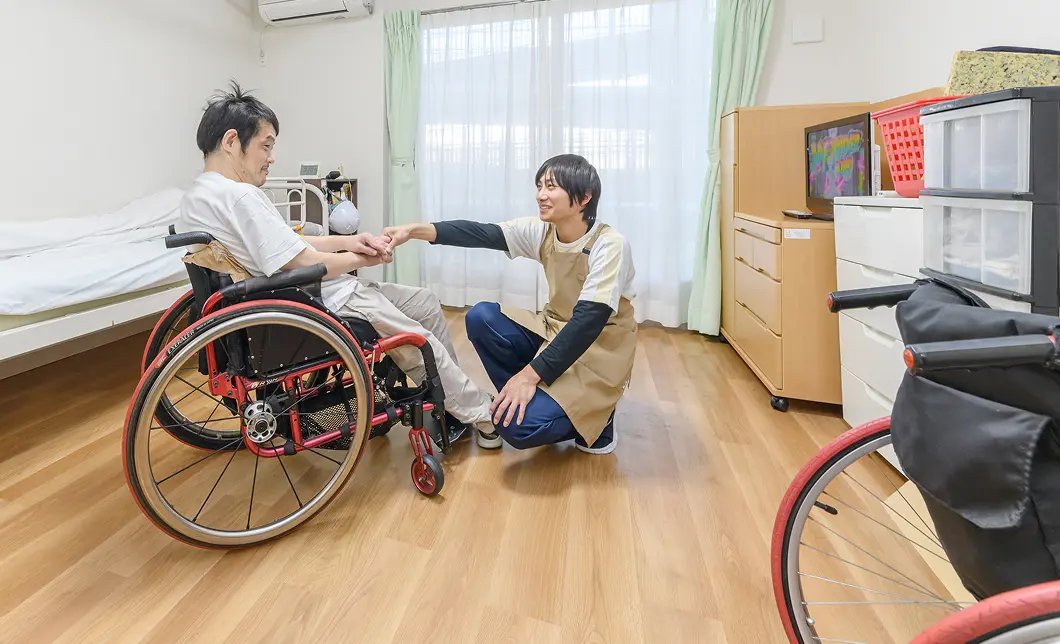 指定障害者支援施設ゆたかの外観