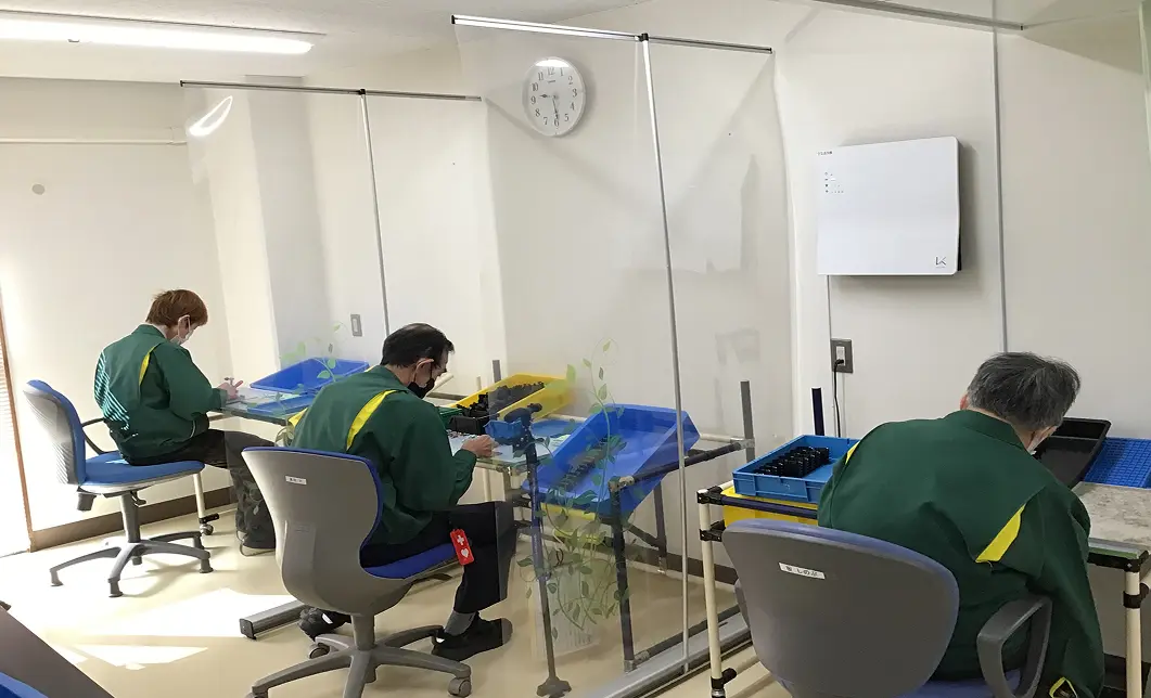 就労継続支援B型の様子