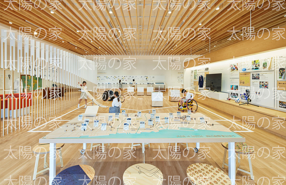 太陽ミュージアム展示室内